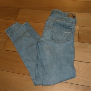 AE super super stretch cropped jegging